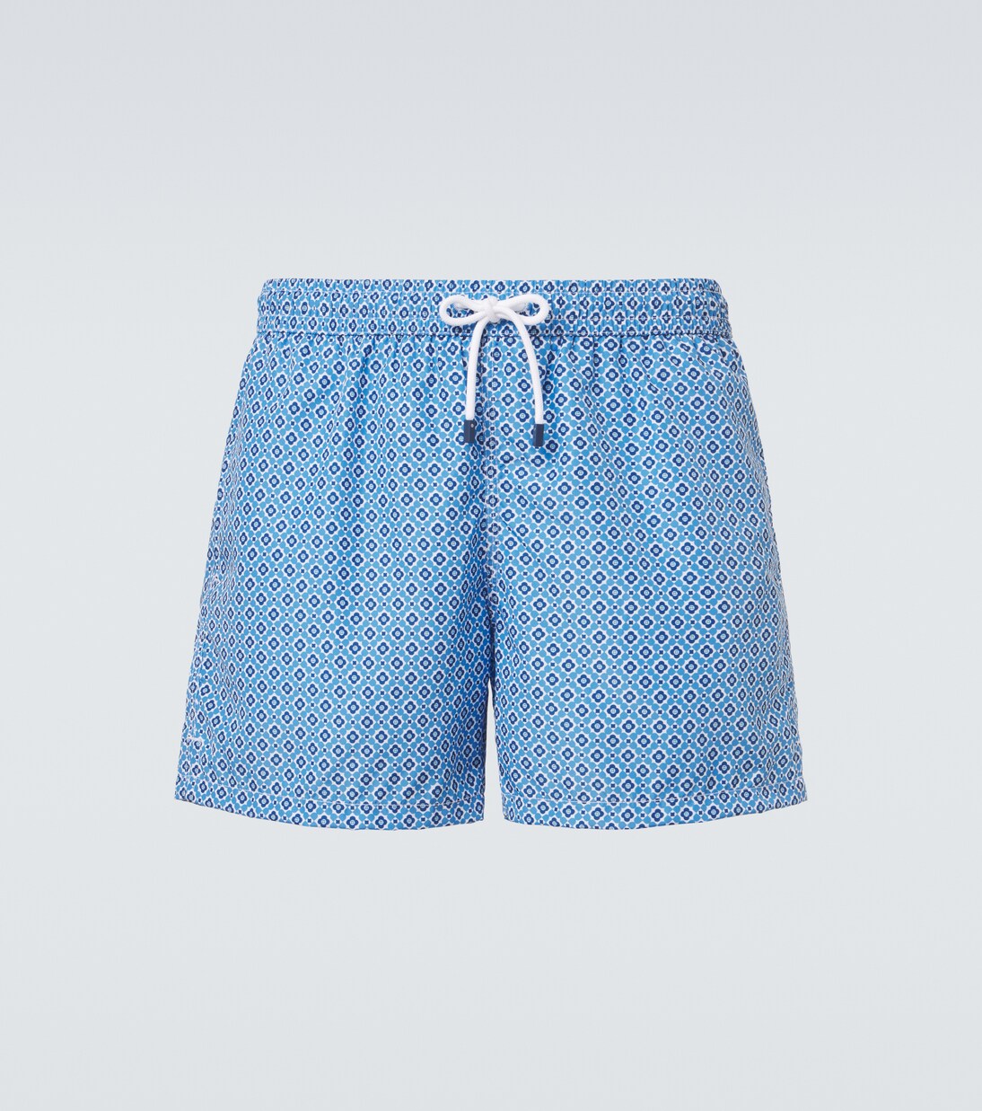 Madeira printed swim trunks | Fedeli