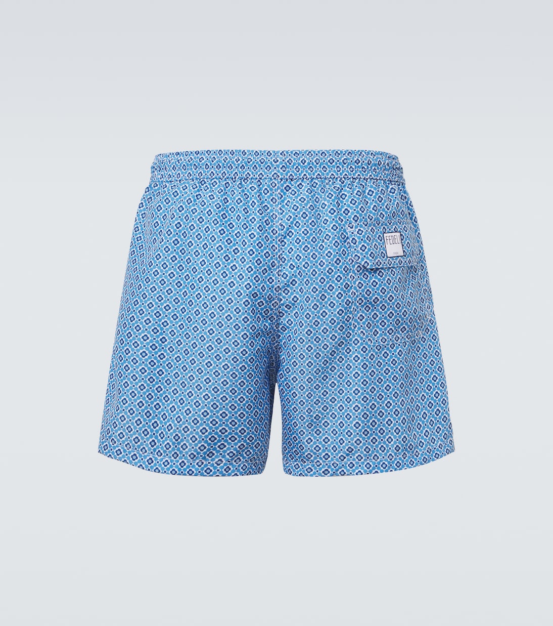 Madeira printed swim trunks | Fedeli