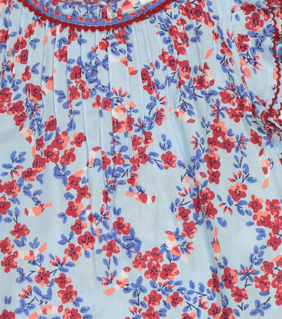 Amber floral top | Poupette St Barth Kids