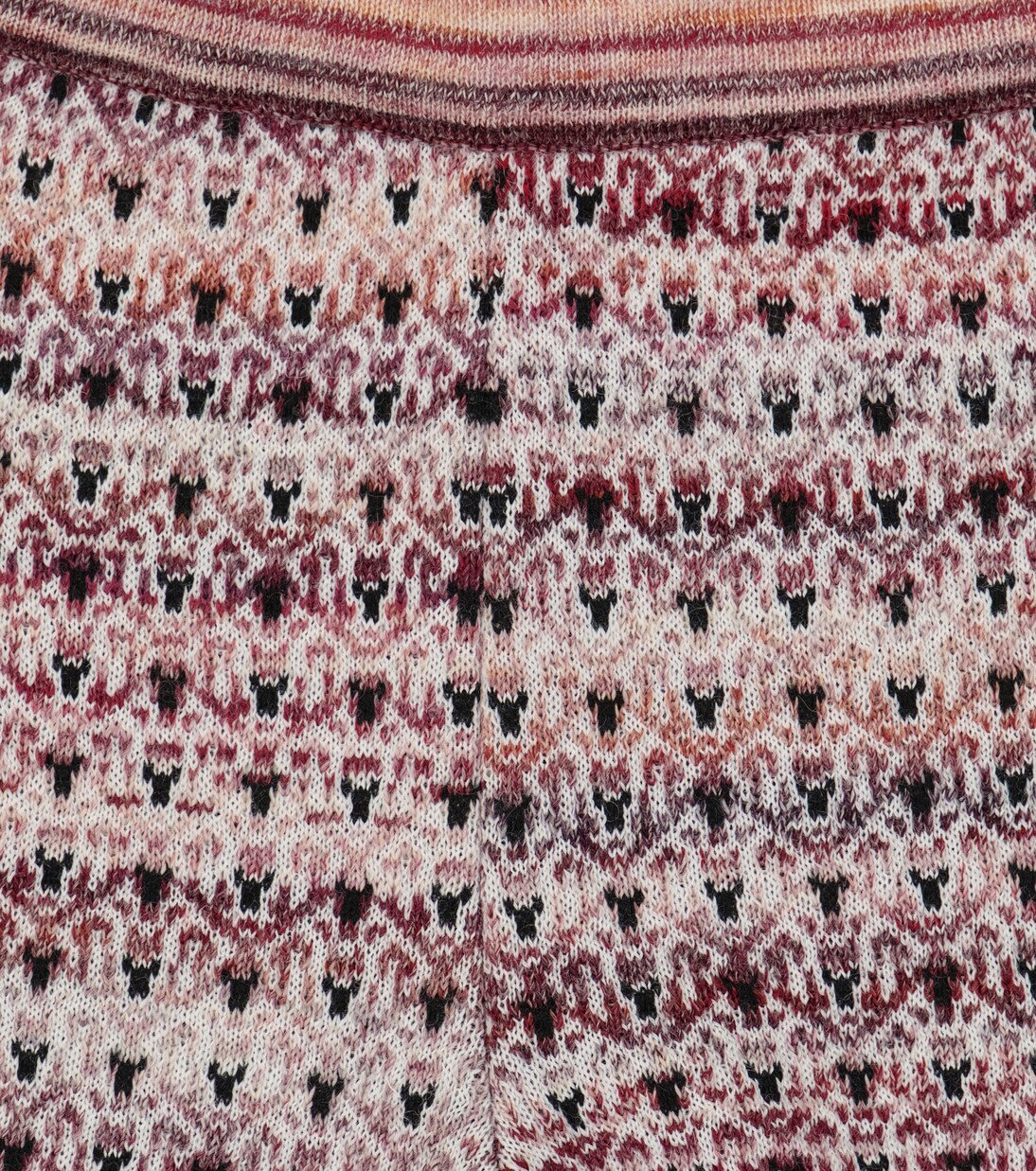 Intarsia wool-blend shorts | Paade Mode