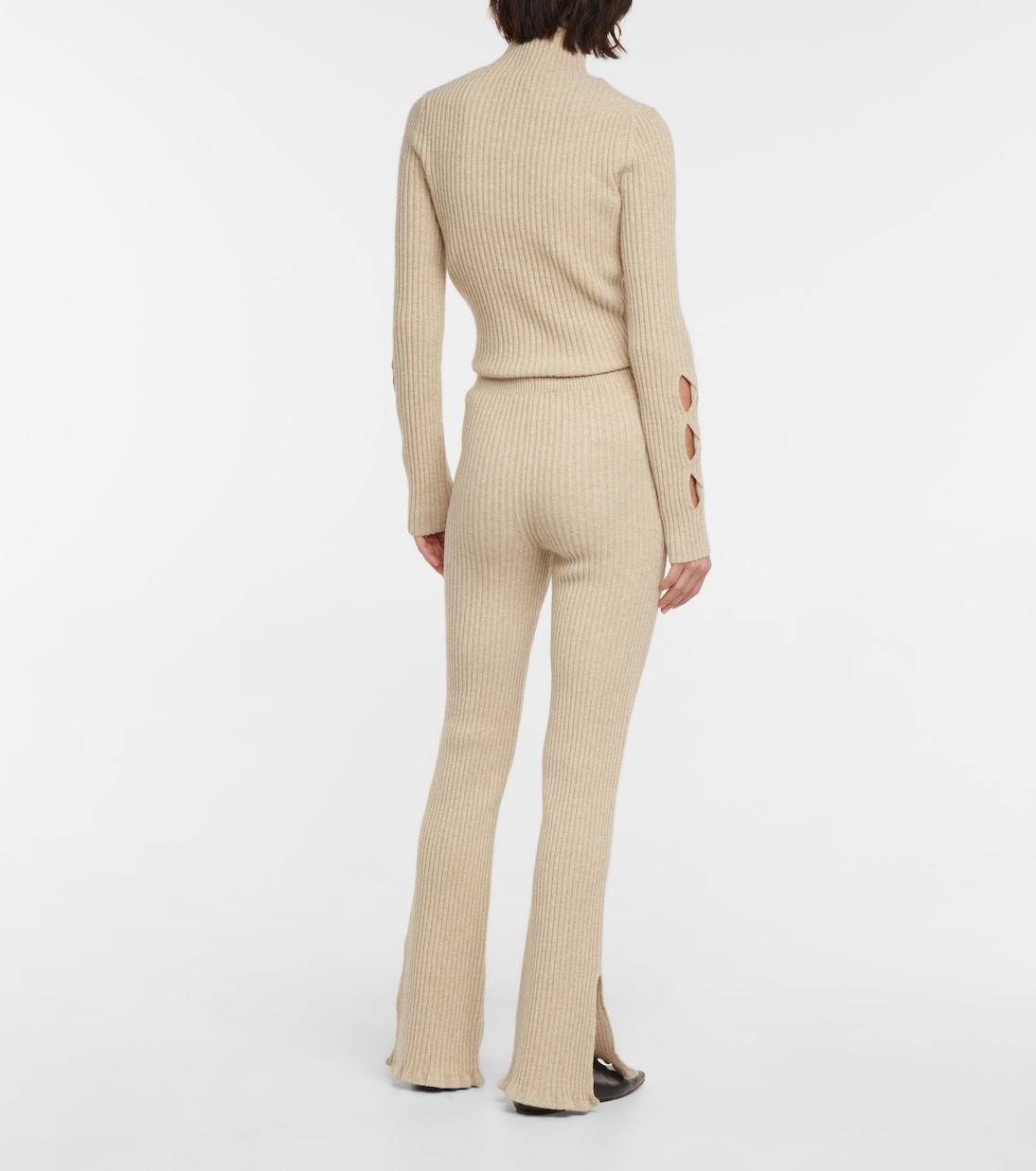 Schlaghose aus einem Wollgemisch | Victoria Beckham