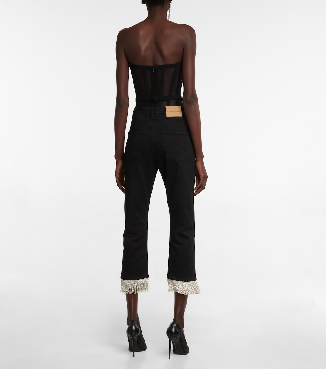 Verzierte Skinny Jeans | Alexandre Vauthier