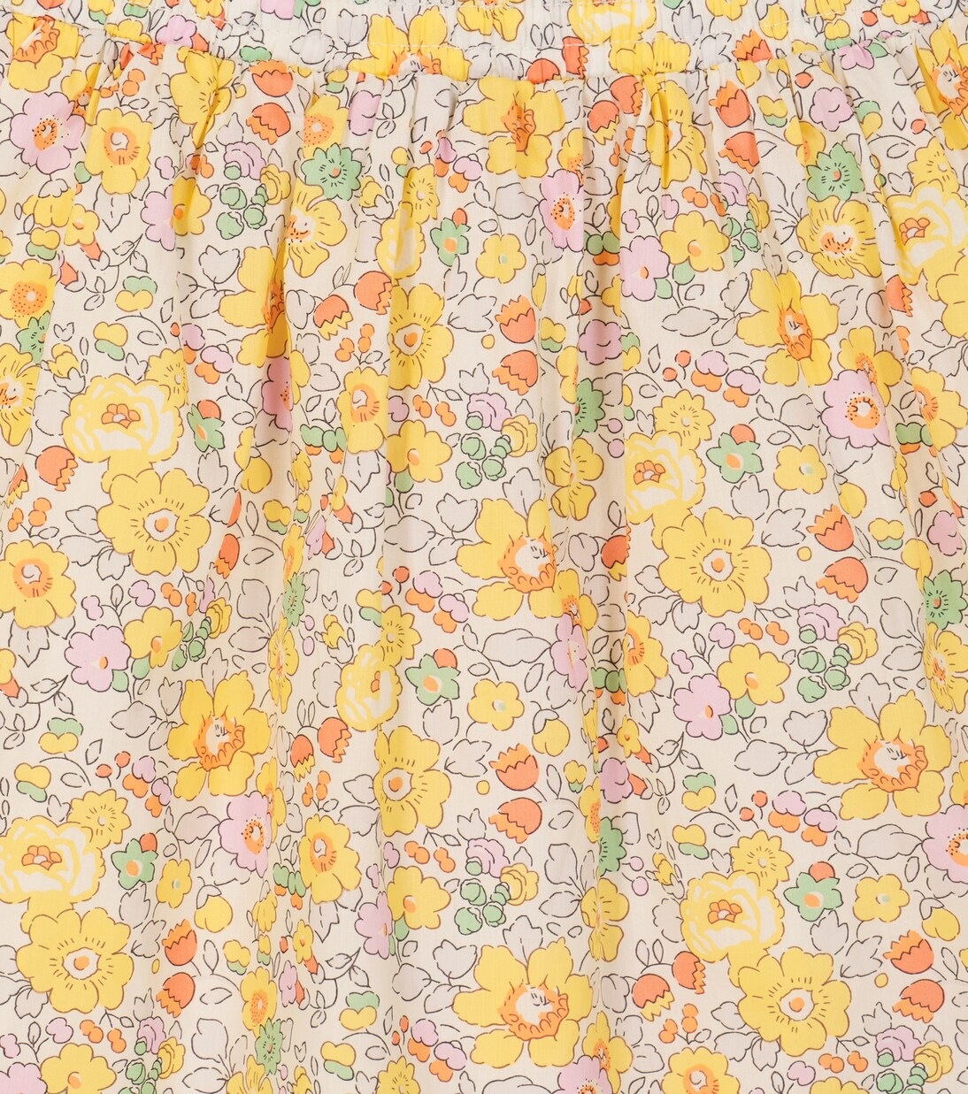 Jupe en coton à fleurs | Tartine et Chocolat