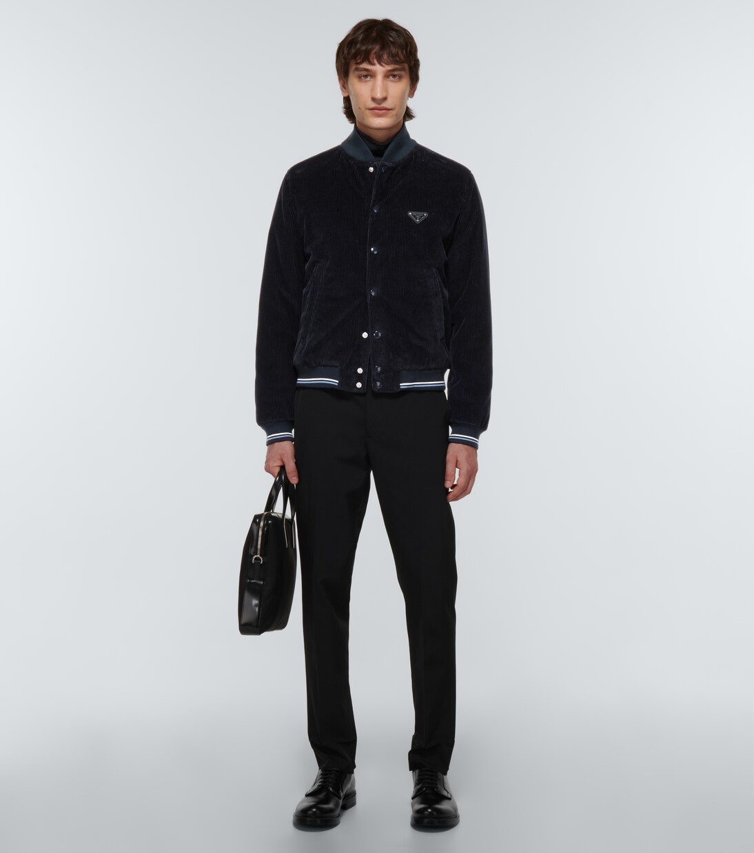 Corduroy bomber jacket | Prada