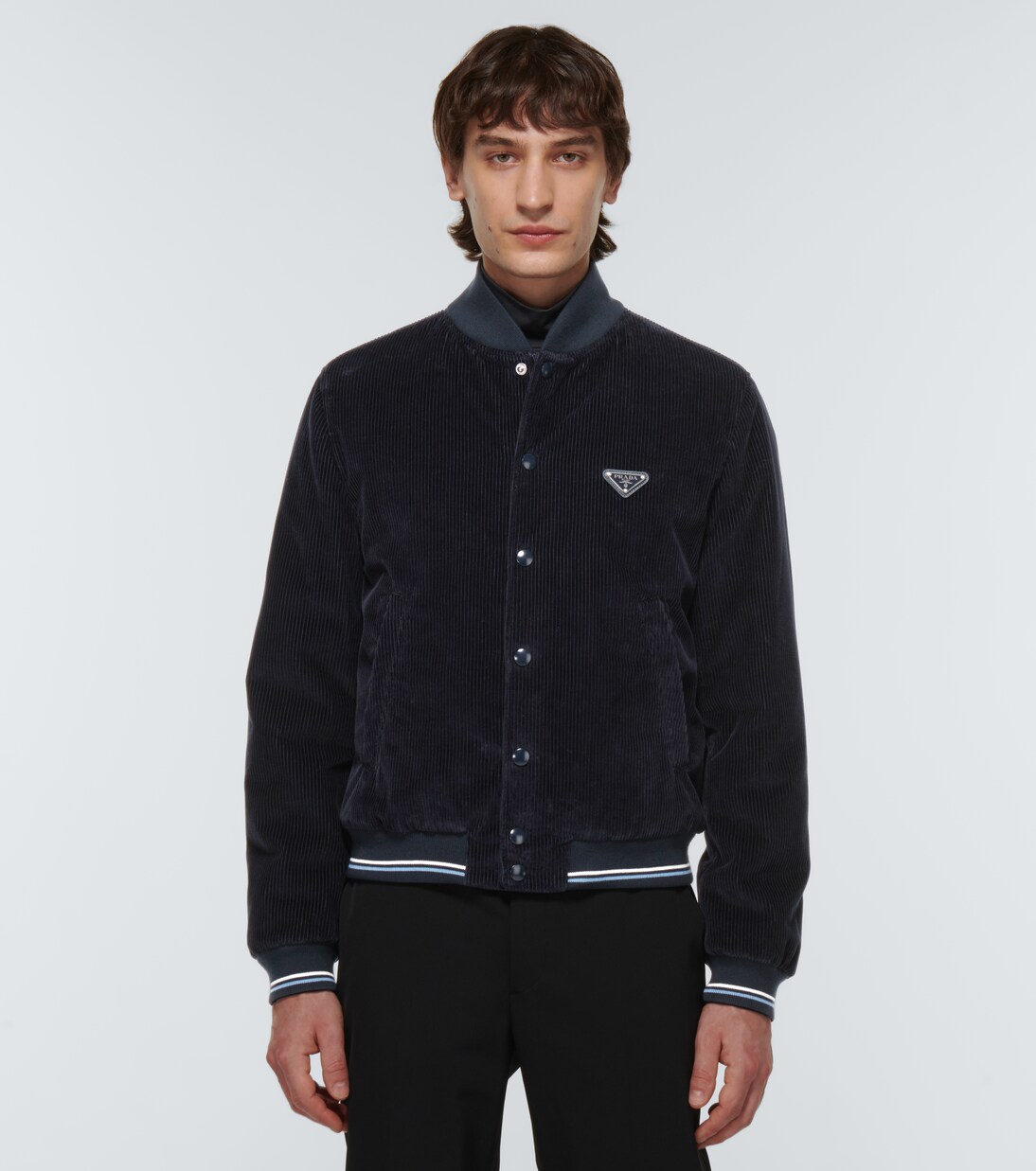 Corduroy bomber jacket | Prada