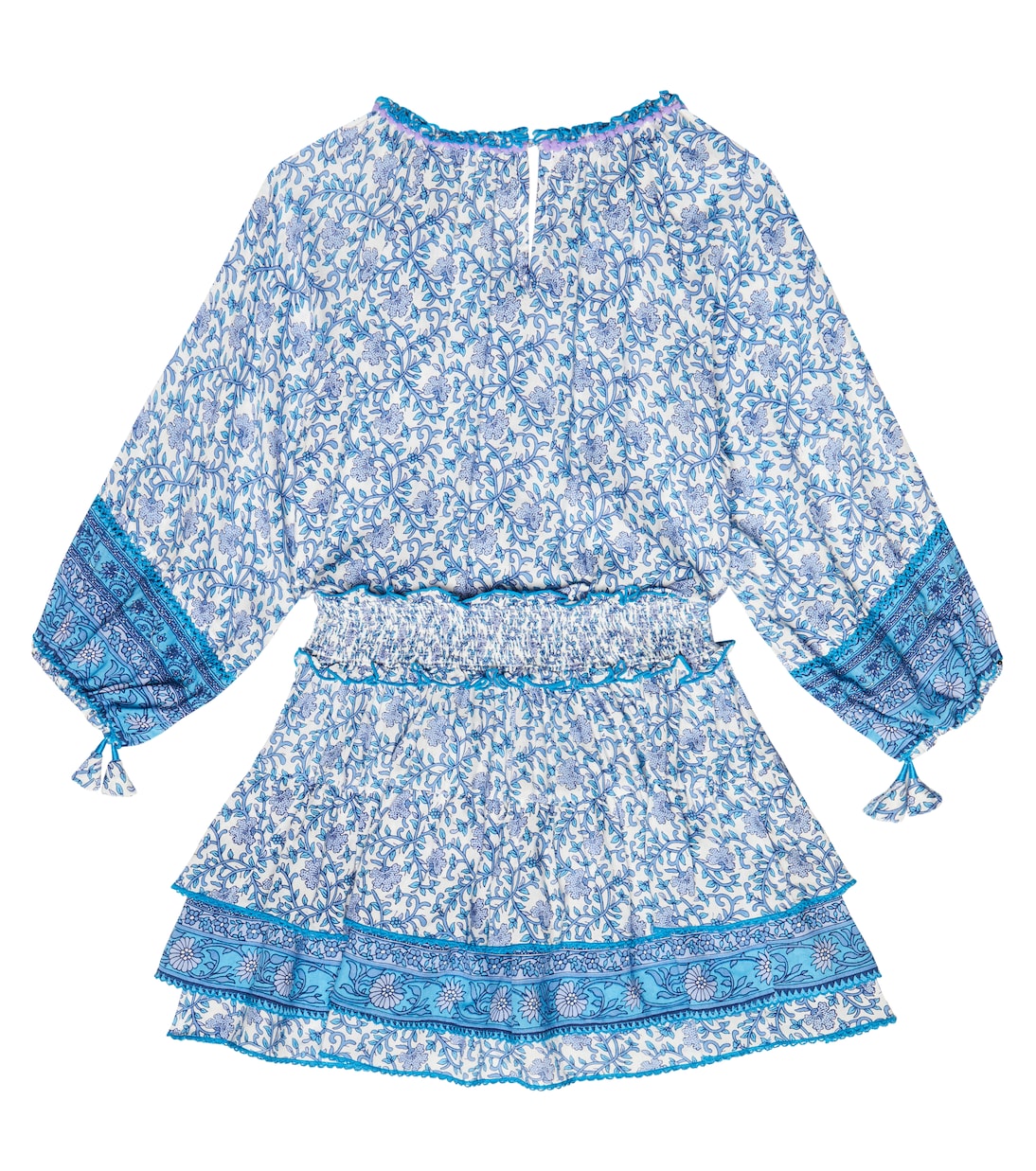 Robe Ariel à fleurs | Poupette St Barth Kids