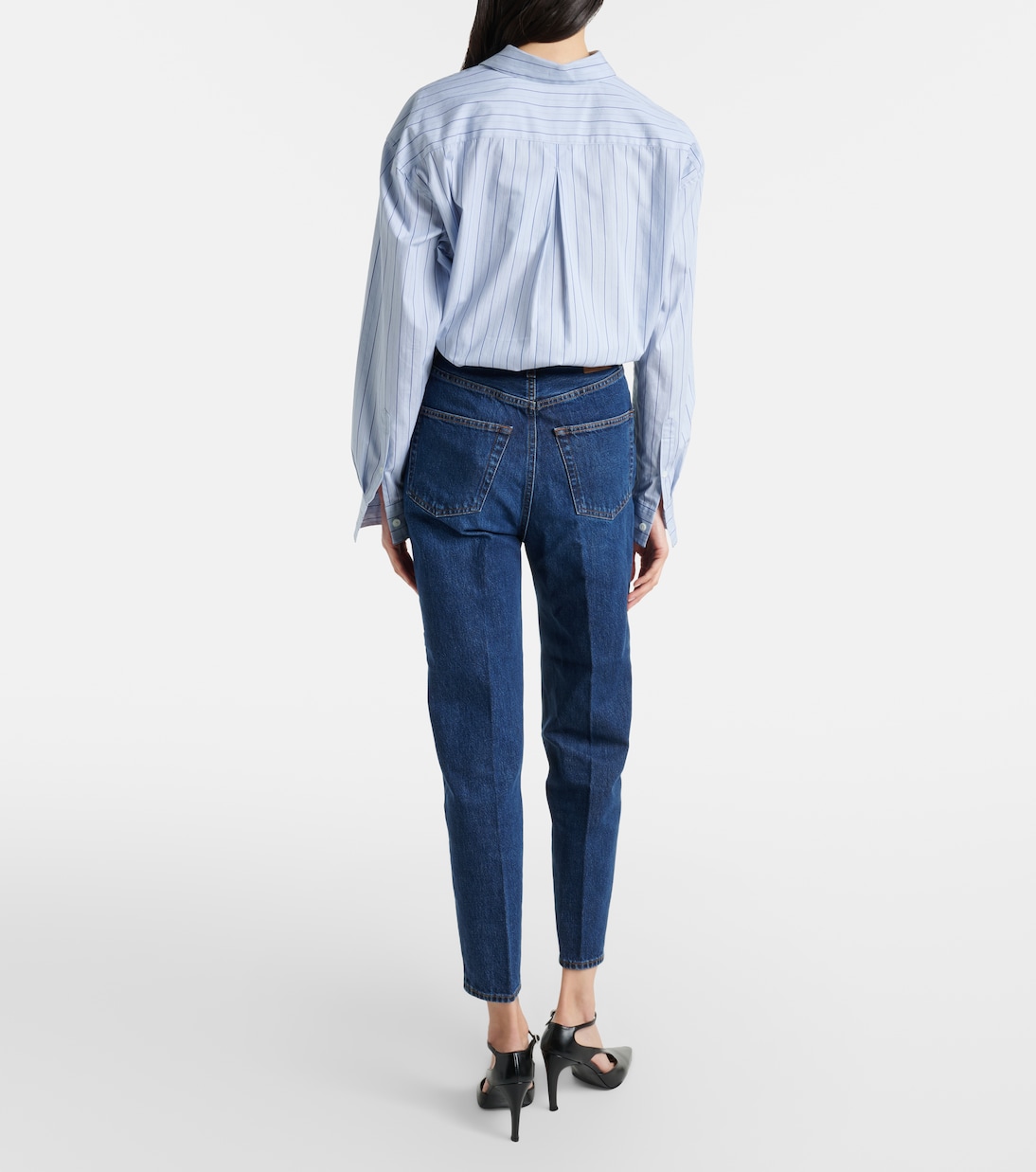 High-Rise Tapered Jeans | Toteme