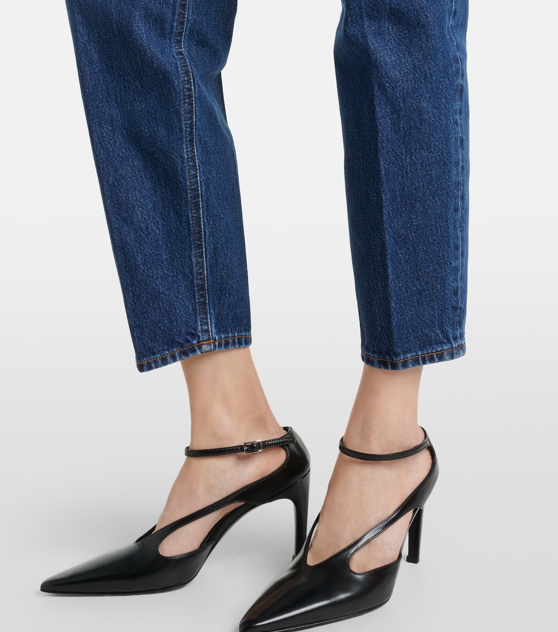 High-Rise Tapered Jeans | Toteme