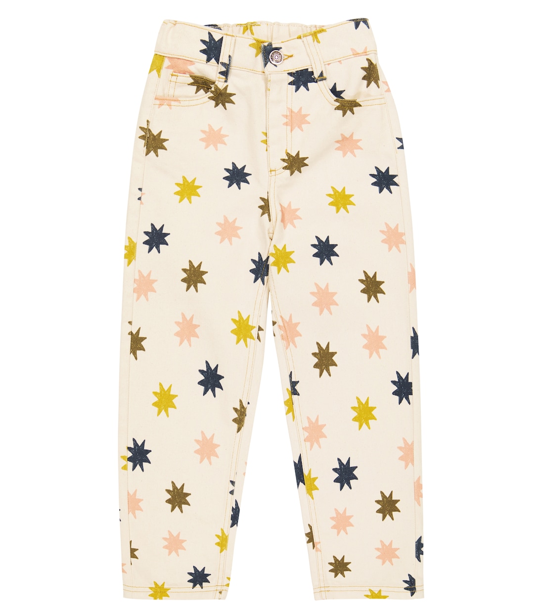 Marina printed denim jeans | The New Society