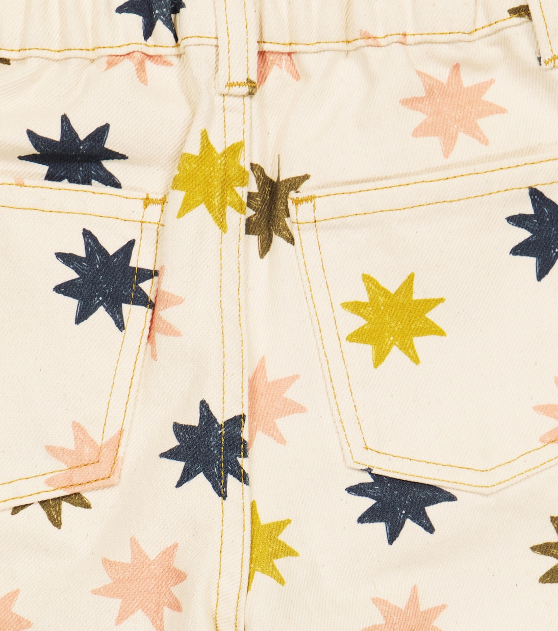 Marina printed denim jeans | The New Society
