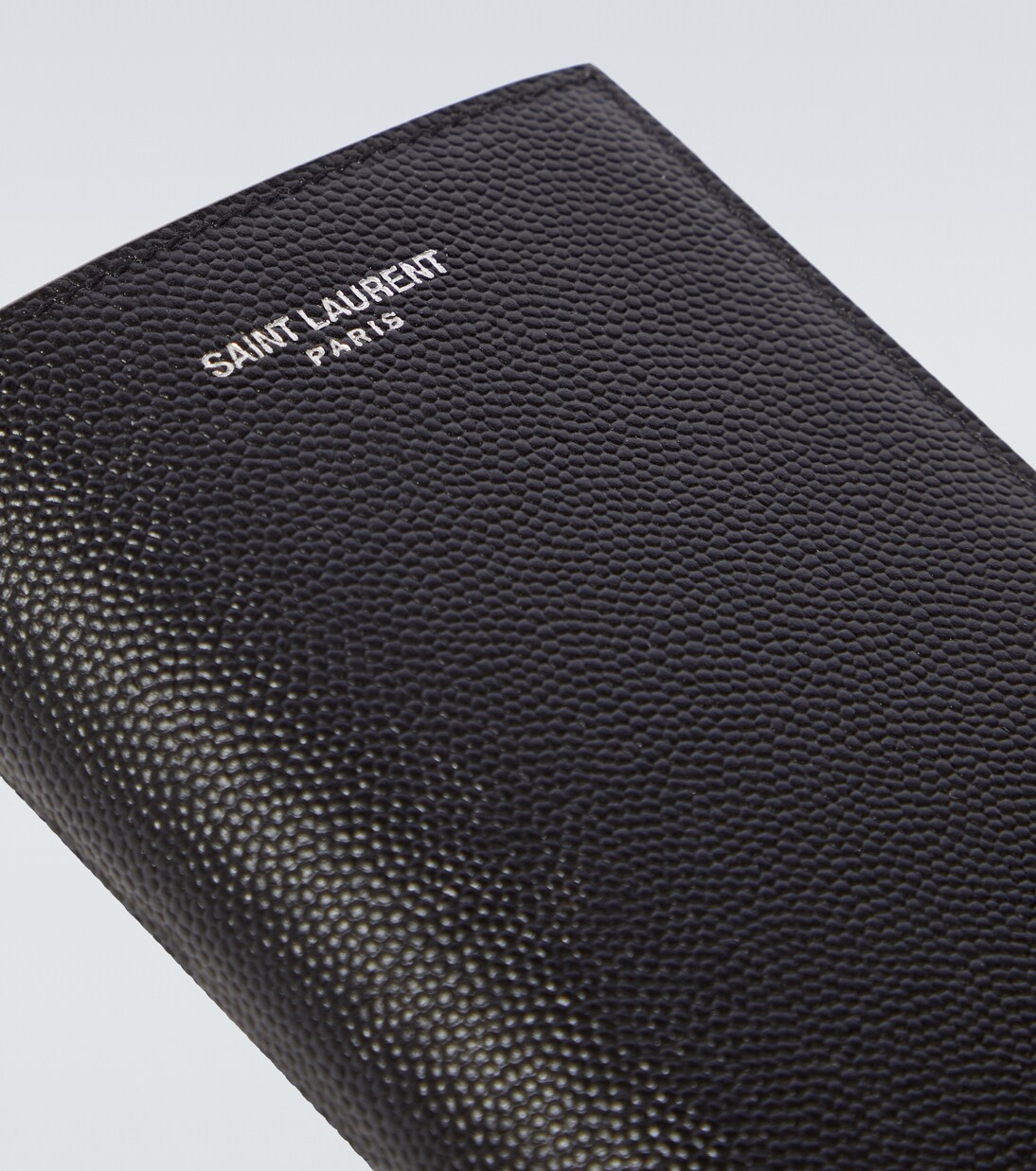 Logo leather wallet | Saint Laurent