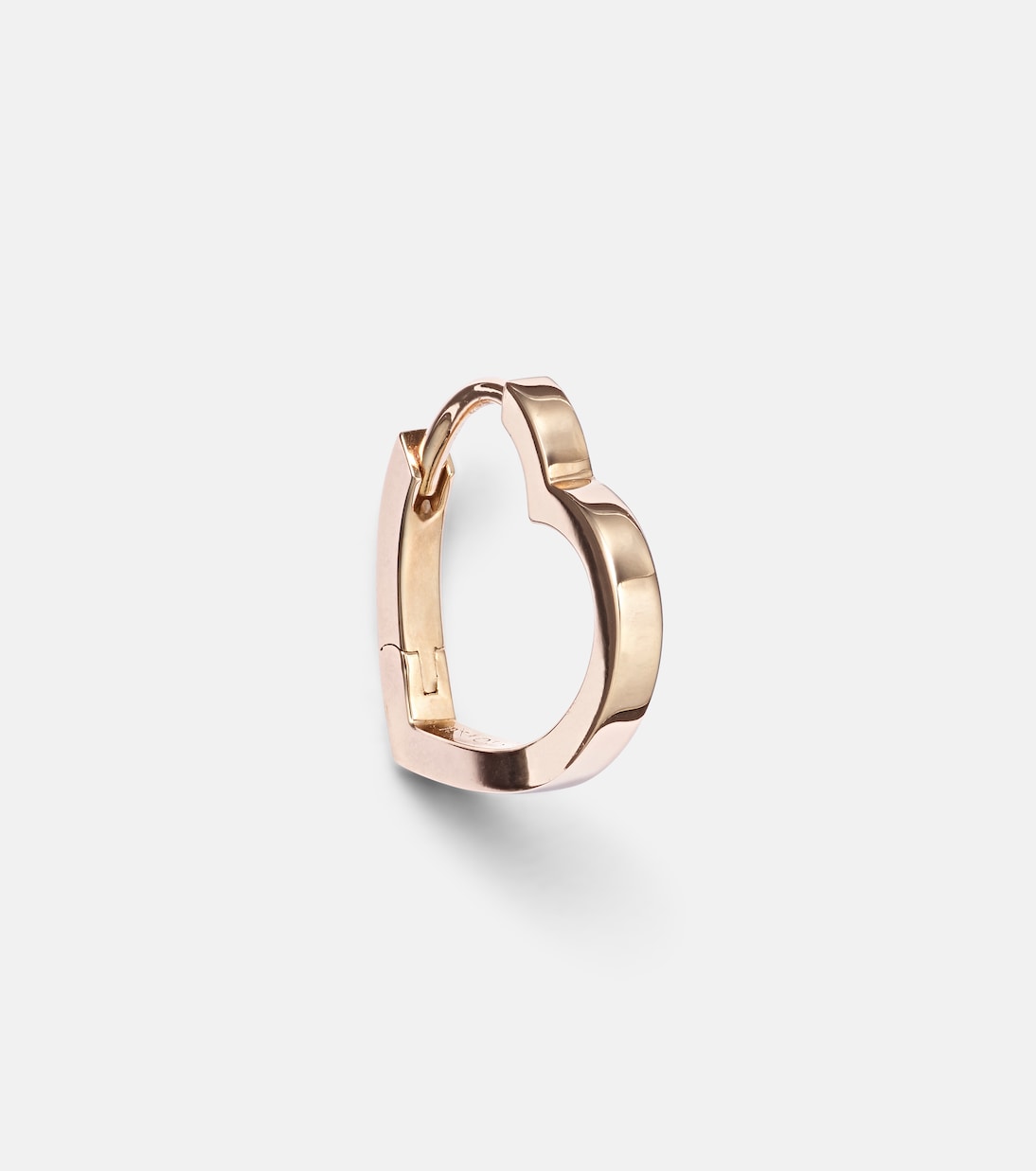 Boucle d’oreille unique Antifer Heart Small en or rose 18 ct | Repossi