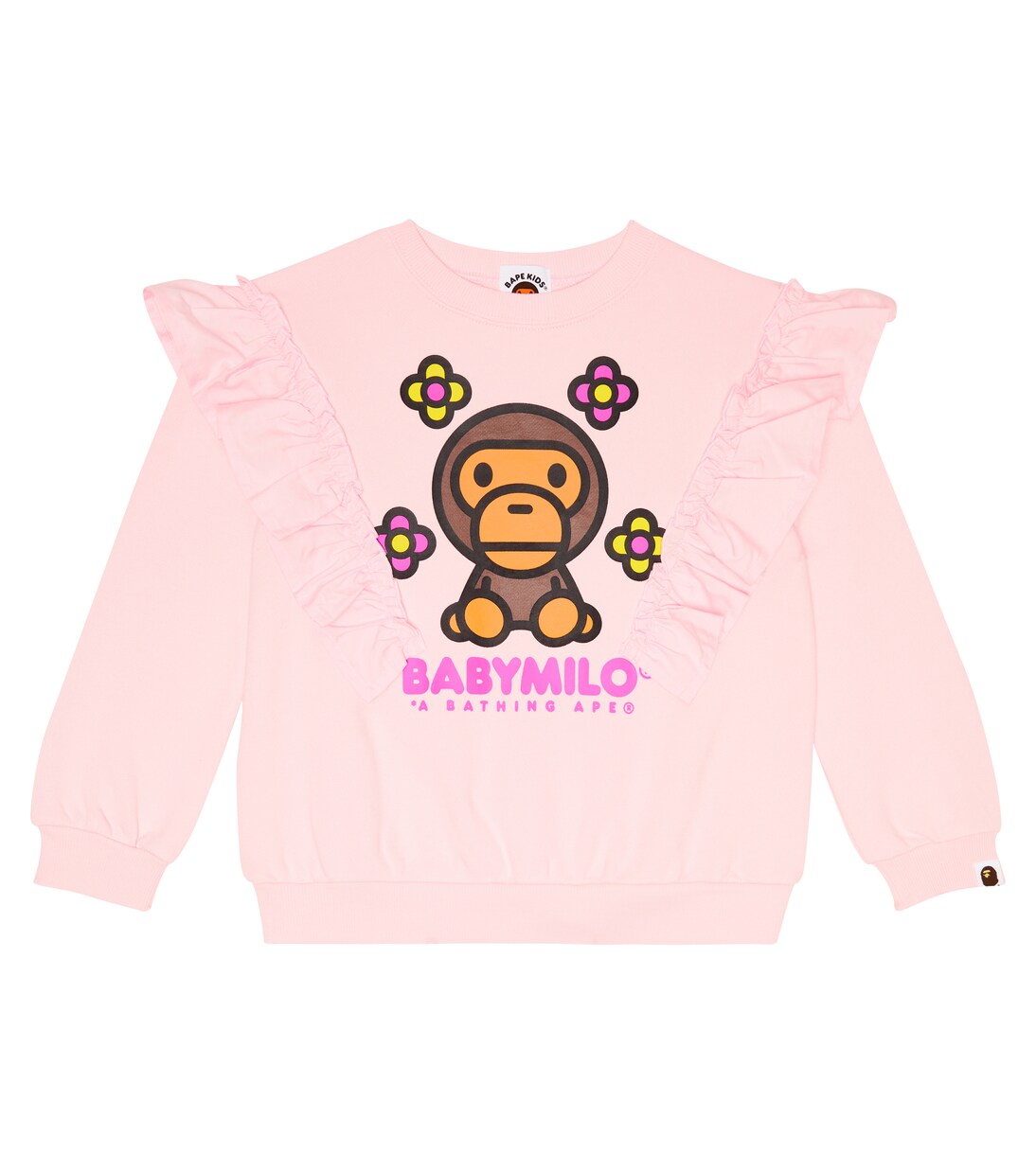 Sweat-shirt Baby Milo® en coton | BAPE Kids