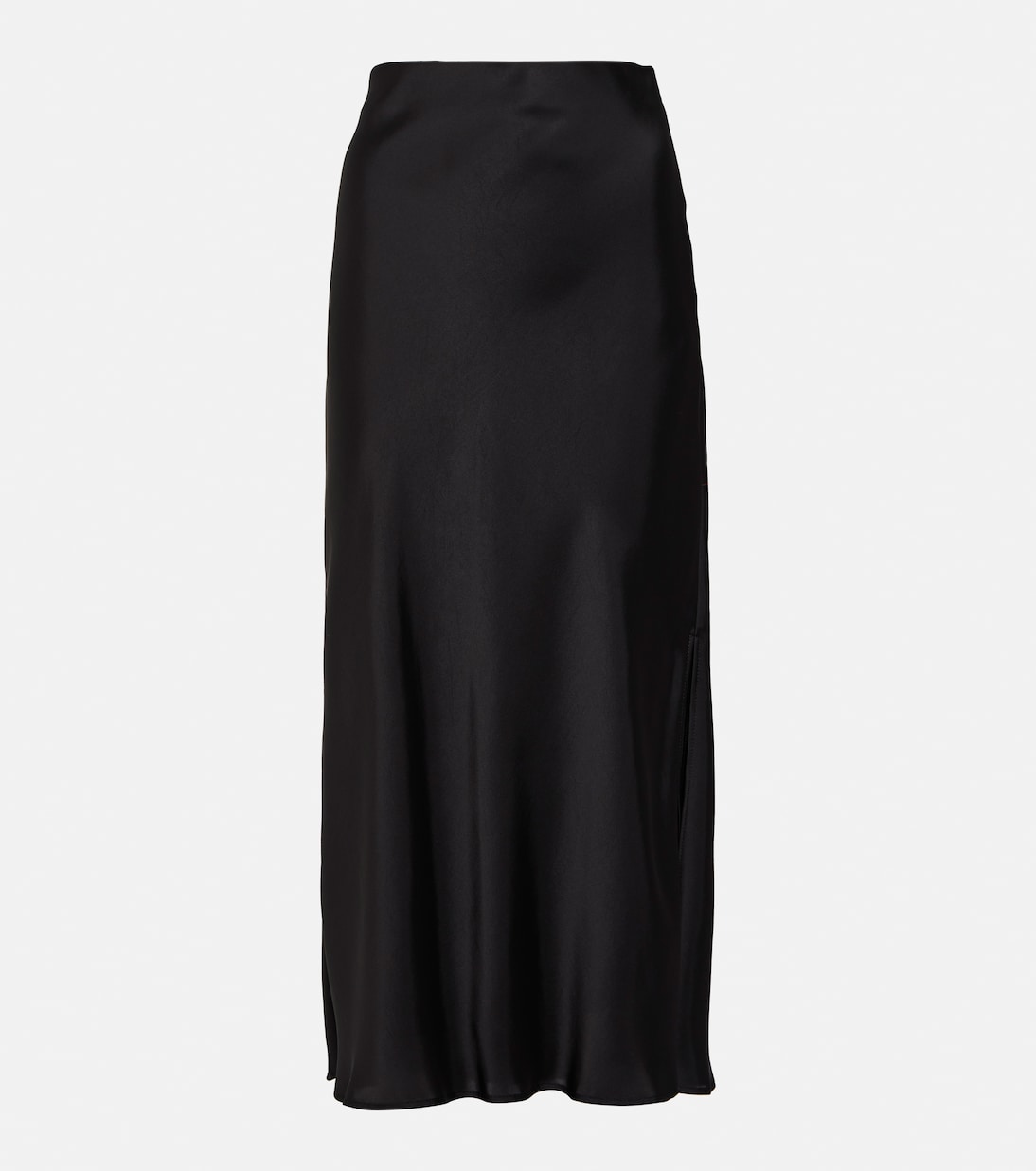 Midirock aus Satin | Brunello Cucinelli