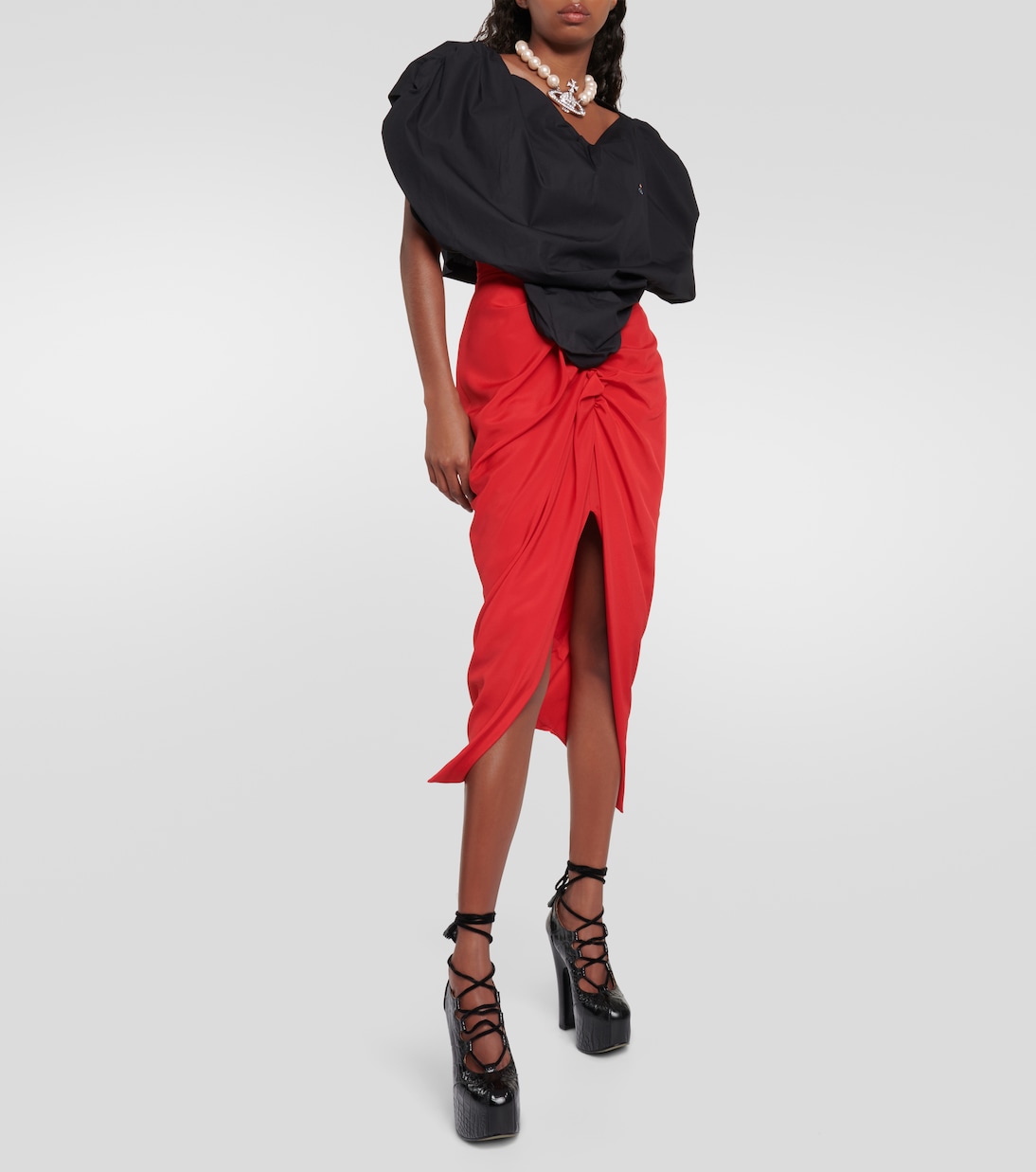 Heart cotton crop top | Vivienne Westwood