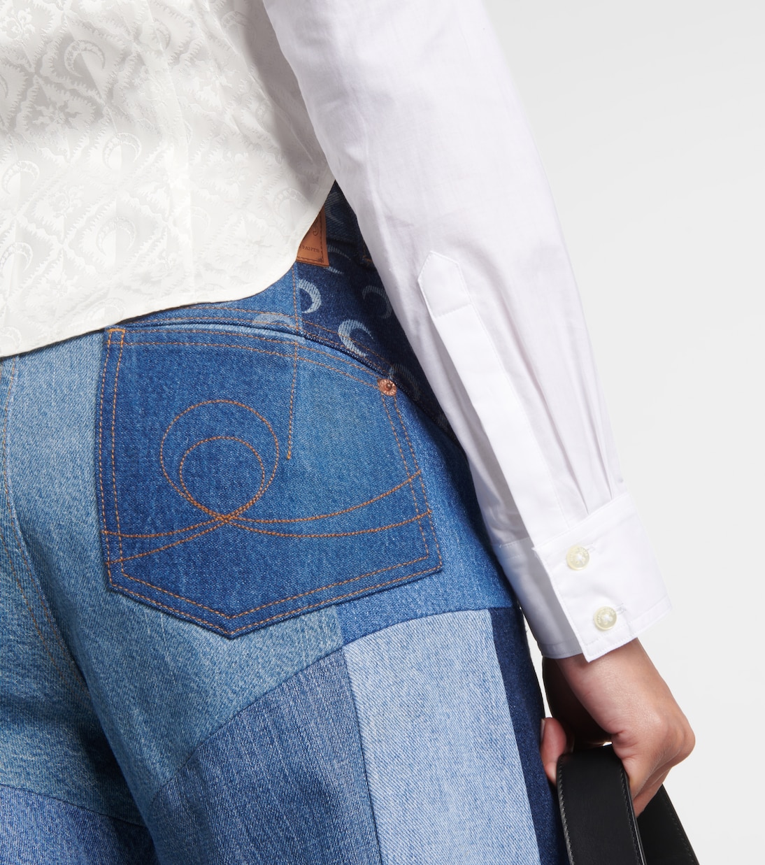 Besticktes Hemd aus Baumwolle | Marine Serre