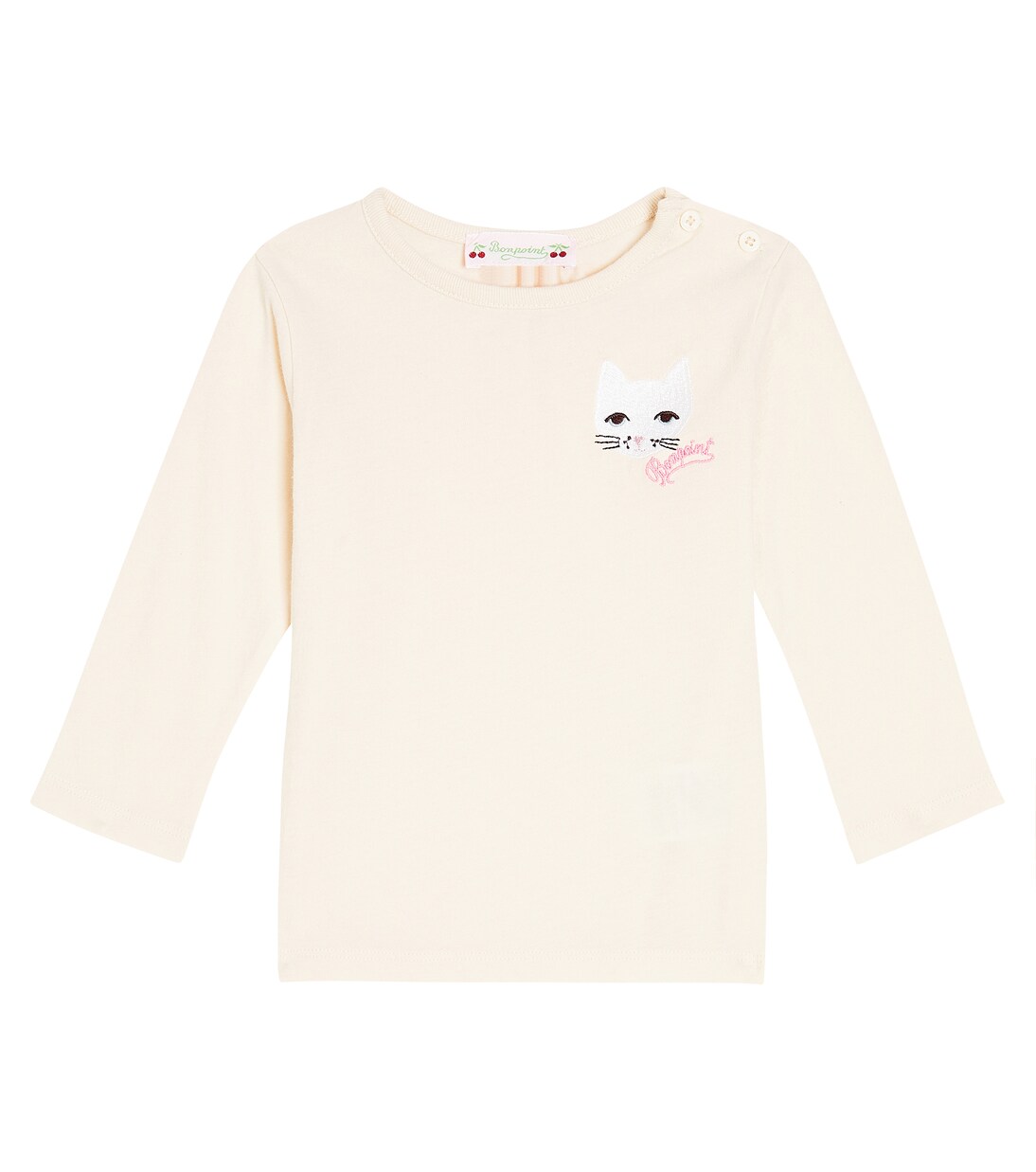 Baby Tahsina embroidered jersey top | Bonpoint