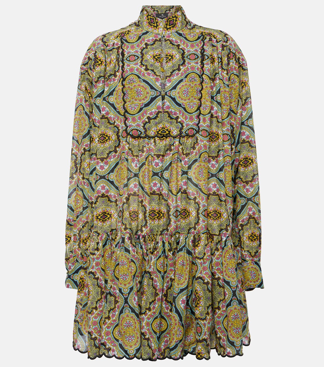 Robe chemise imprimée en coton | Etro