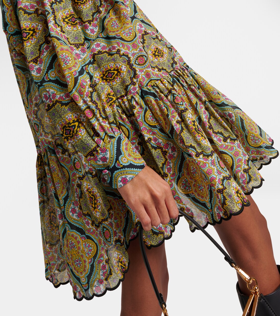 Robe chemise imprimée en coton | Etro