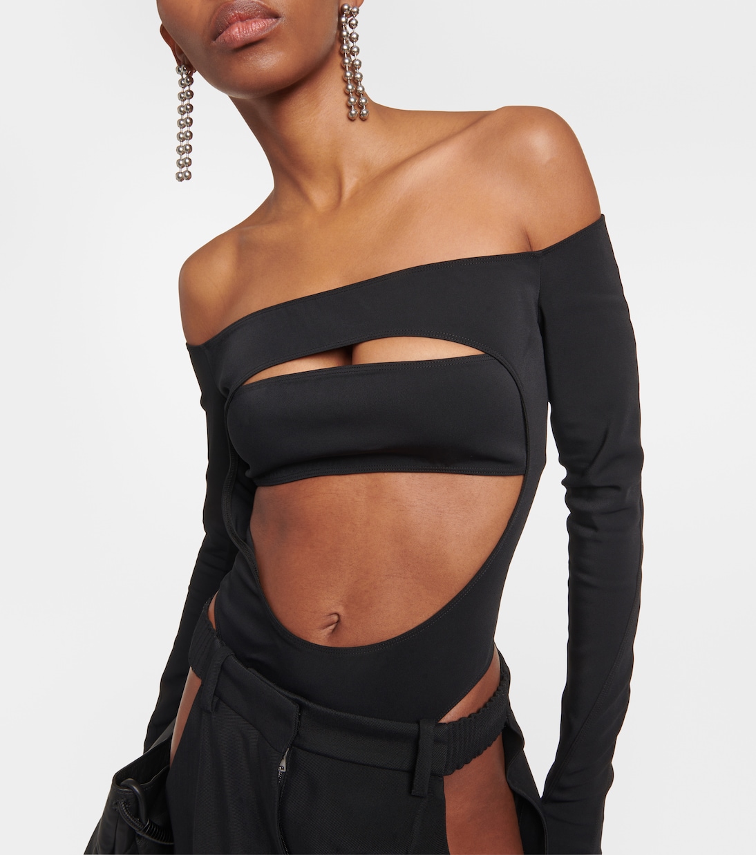 Off-Shoulder-Body Circle | Mugler