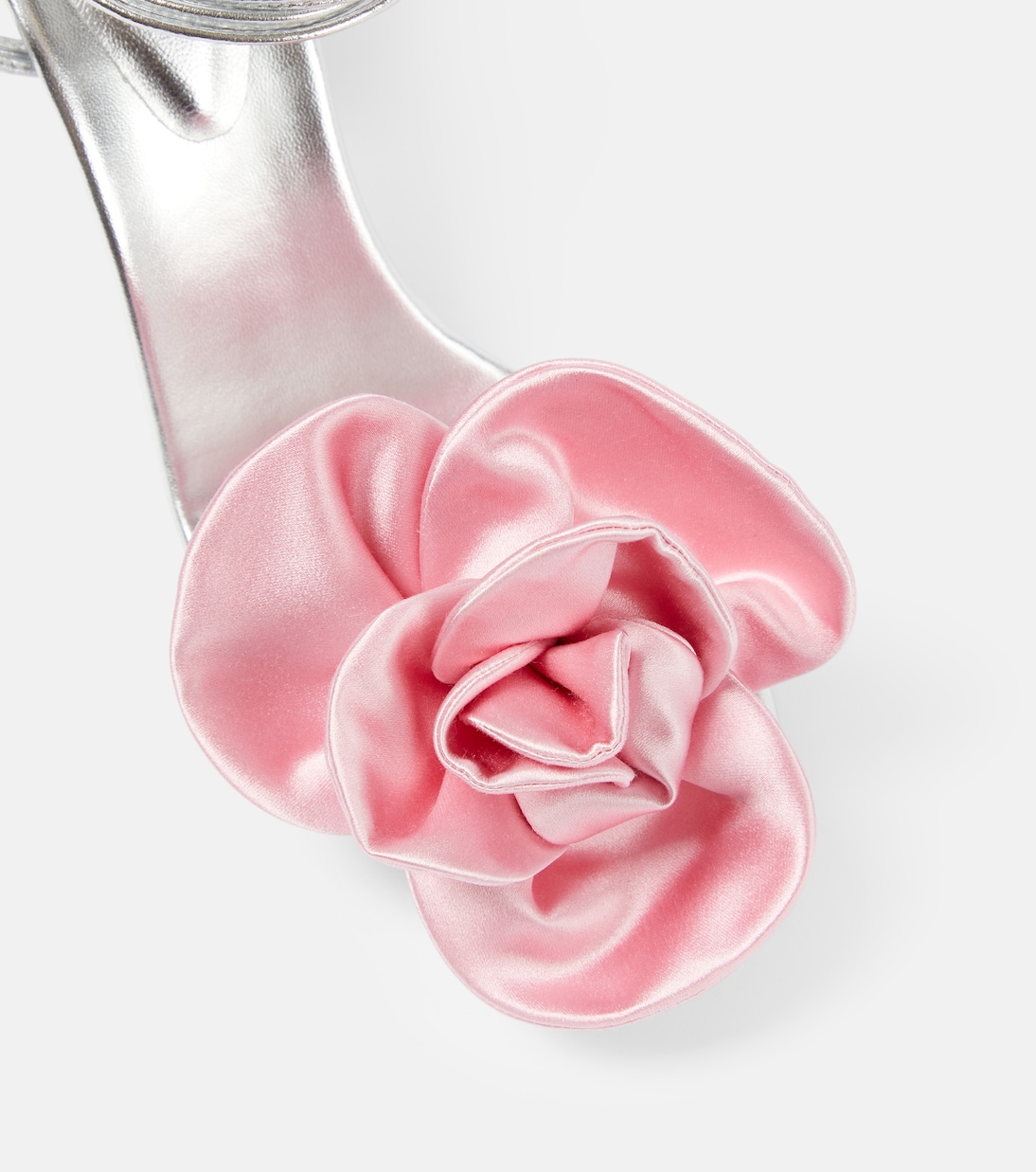 Verzierte Sandalen aus Metallic-Leder | Magda Butrym