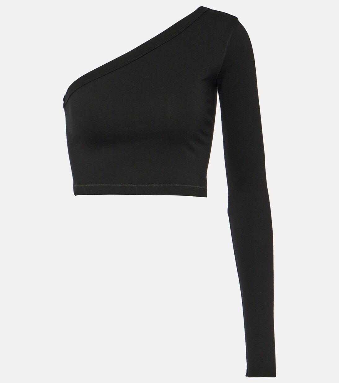 Ziggy one-shoulder cotton crop top  | Rick Owens