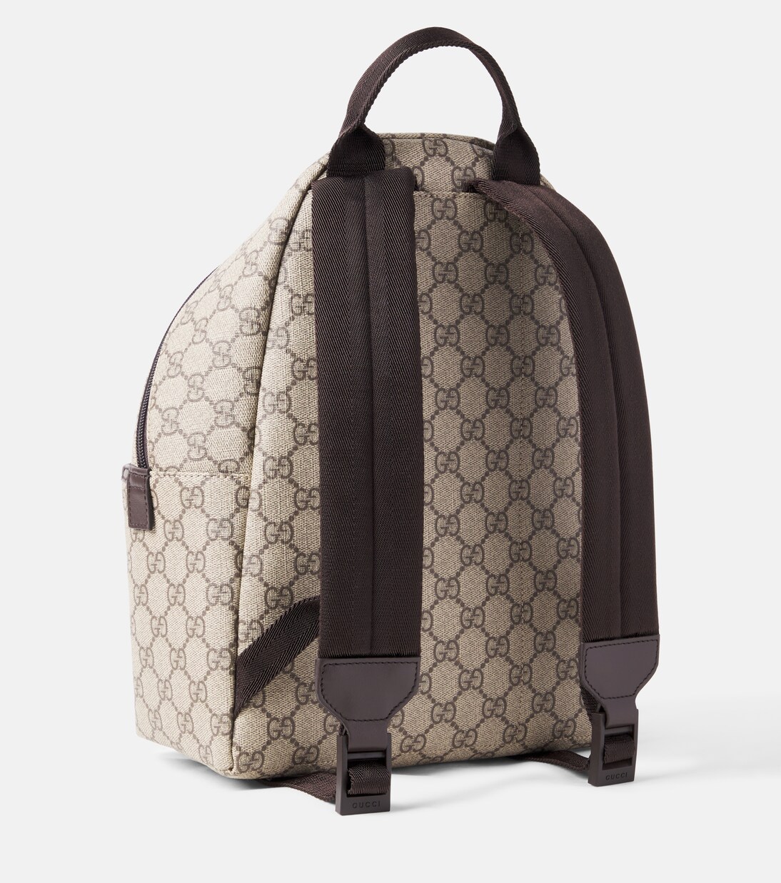Mochila de lona GG con piel | Gucci Kids