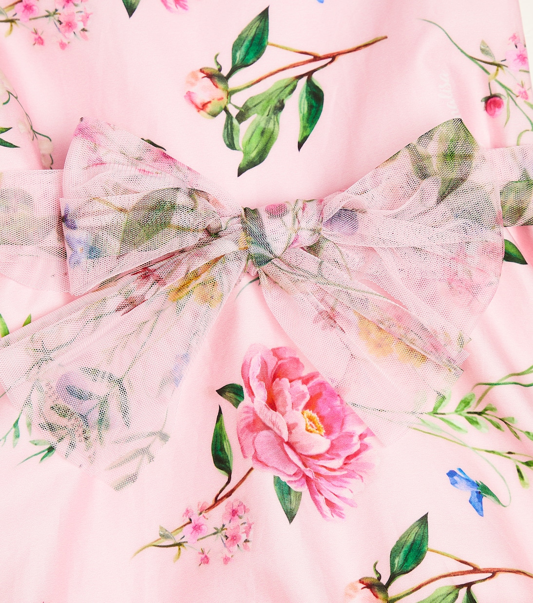 Floral cotton dress | Monnalisa