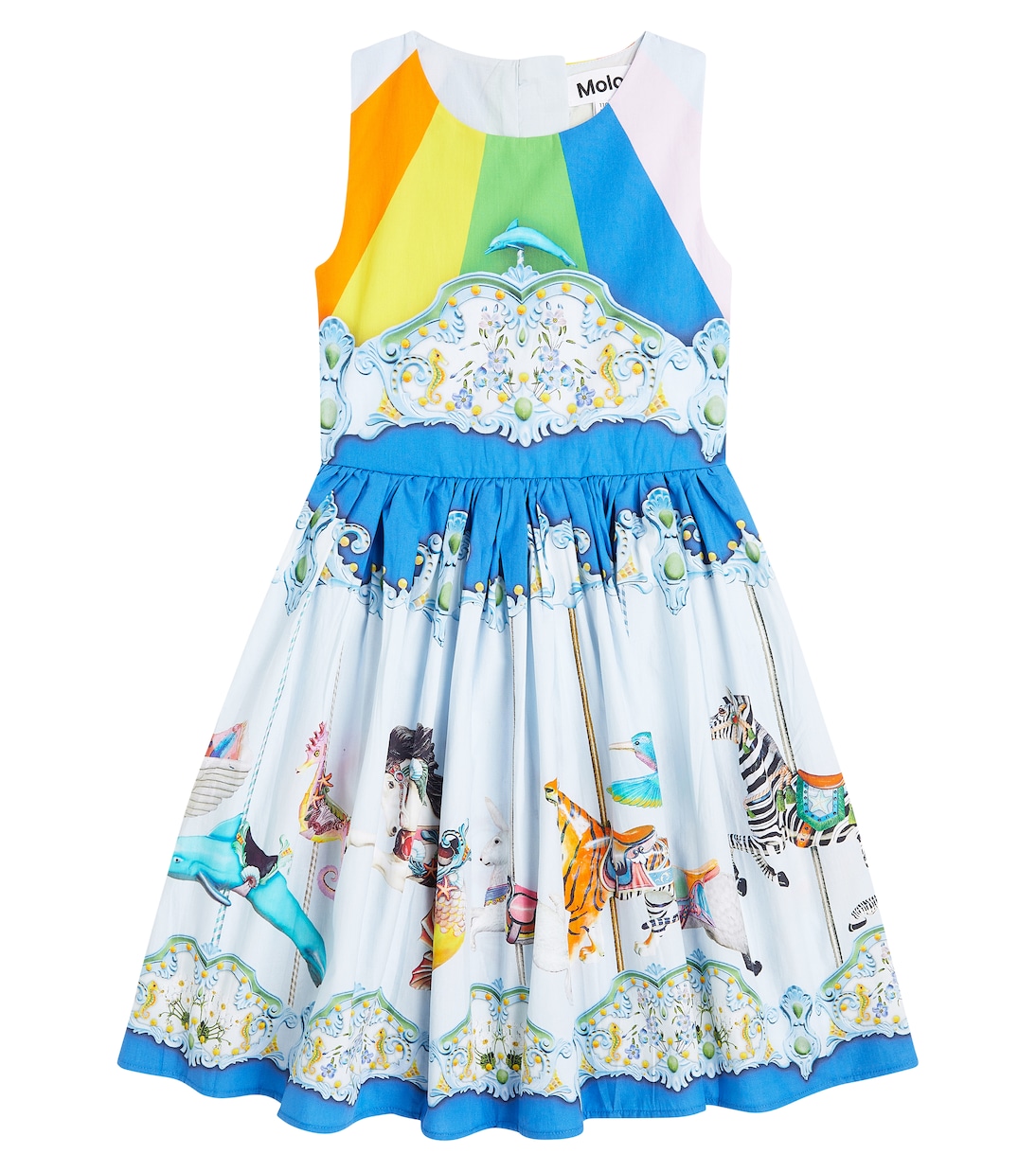 Robe Caisi imprimée en coton | Molo