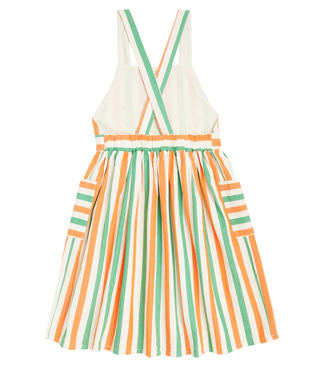 Robe rayée en coton | Bobo Choses