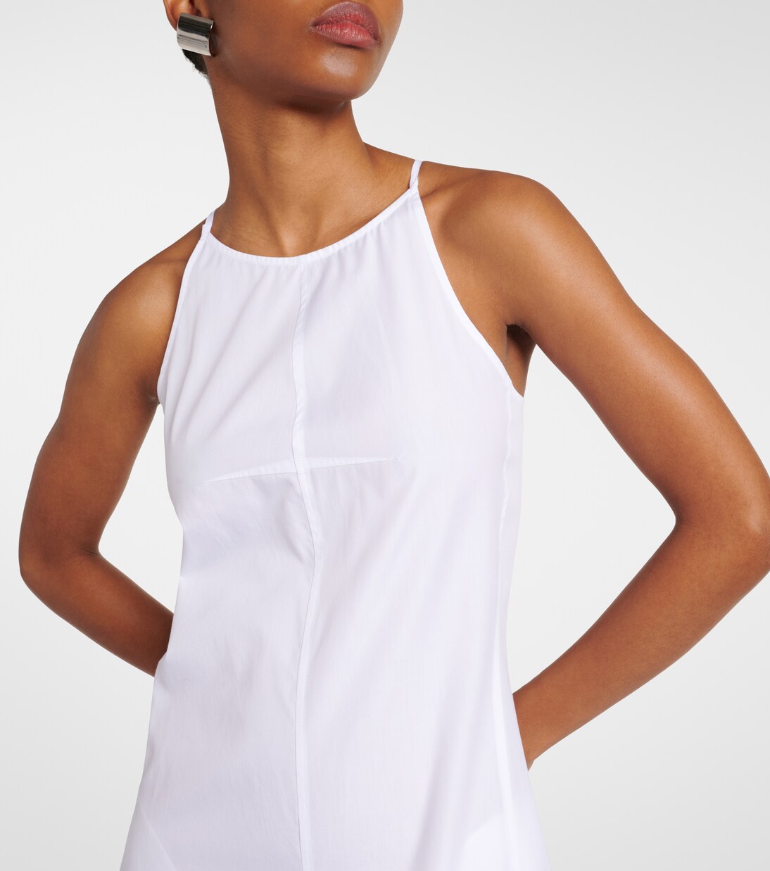 Robe longue Cactus en coton | Sportmax