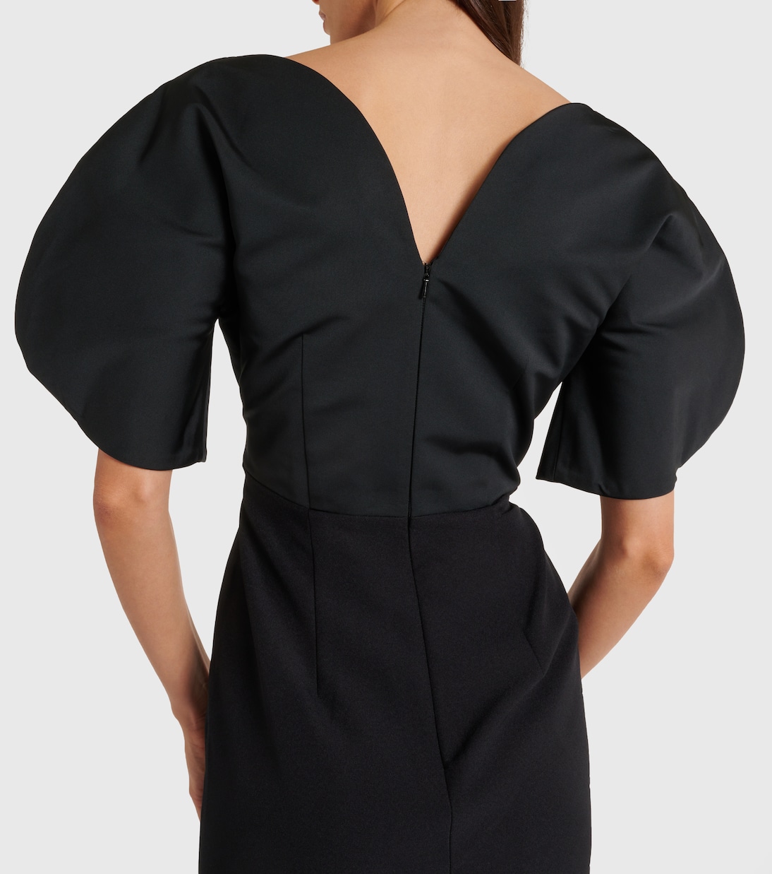 Robe longue Karla en crêpe | Safiyaa