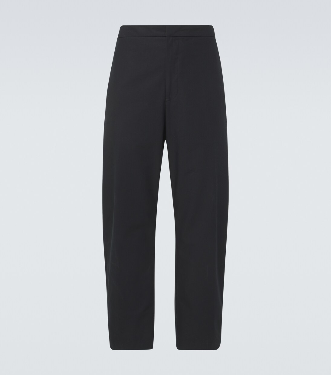 Cotton barrel-leg pants | Jil Sander