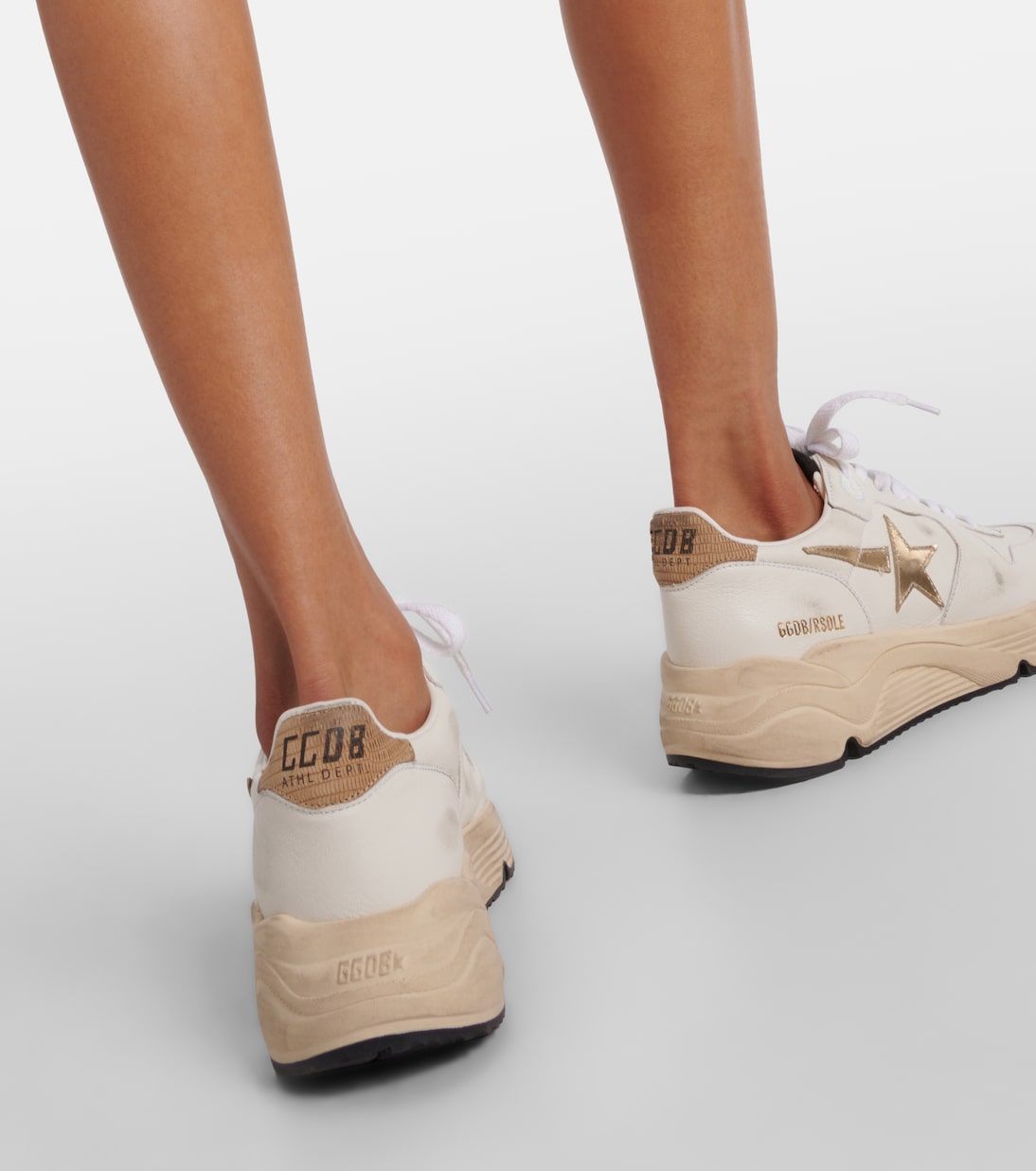 Sneakers Running Sole aus Leder | Golden Goose