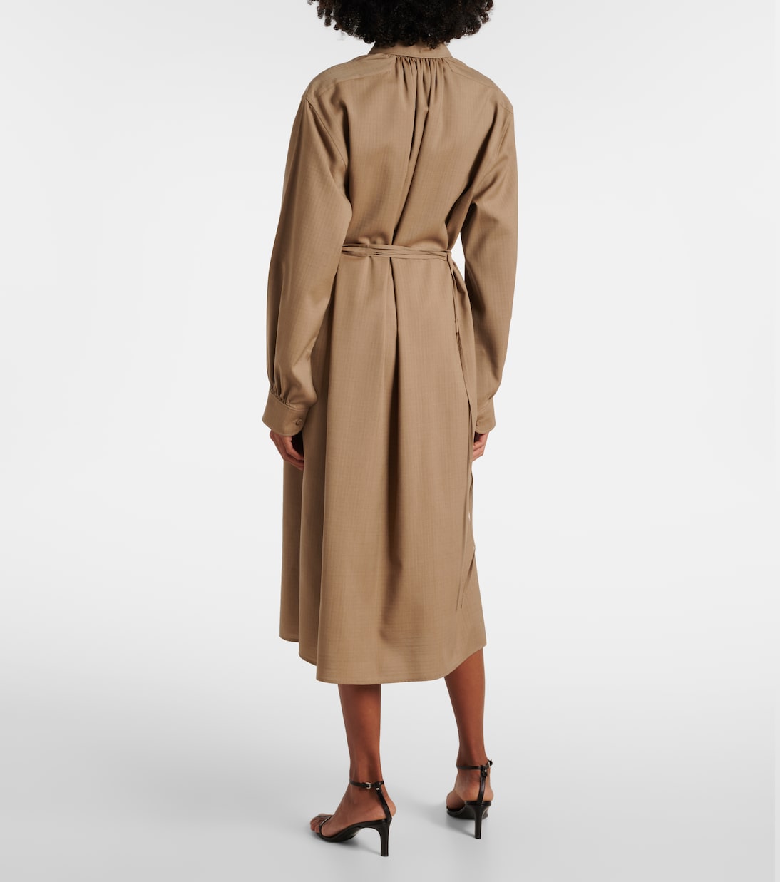 Hemdblusenkleid aus Wolle | Jil Sander