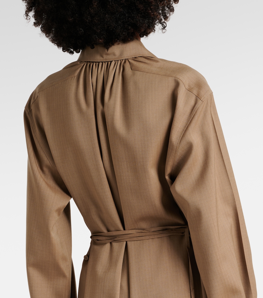 Hemdblusenkleid aus Wolle | Jil Sander