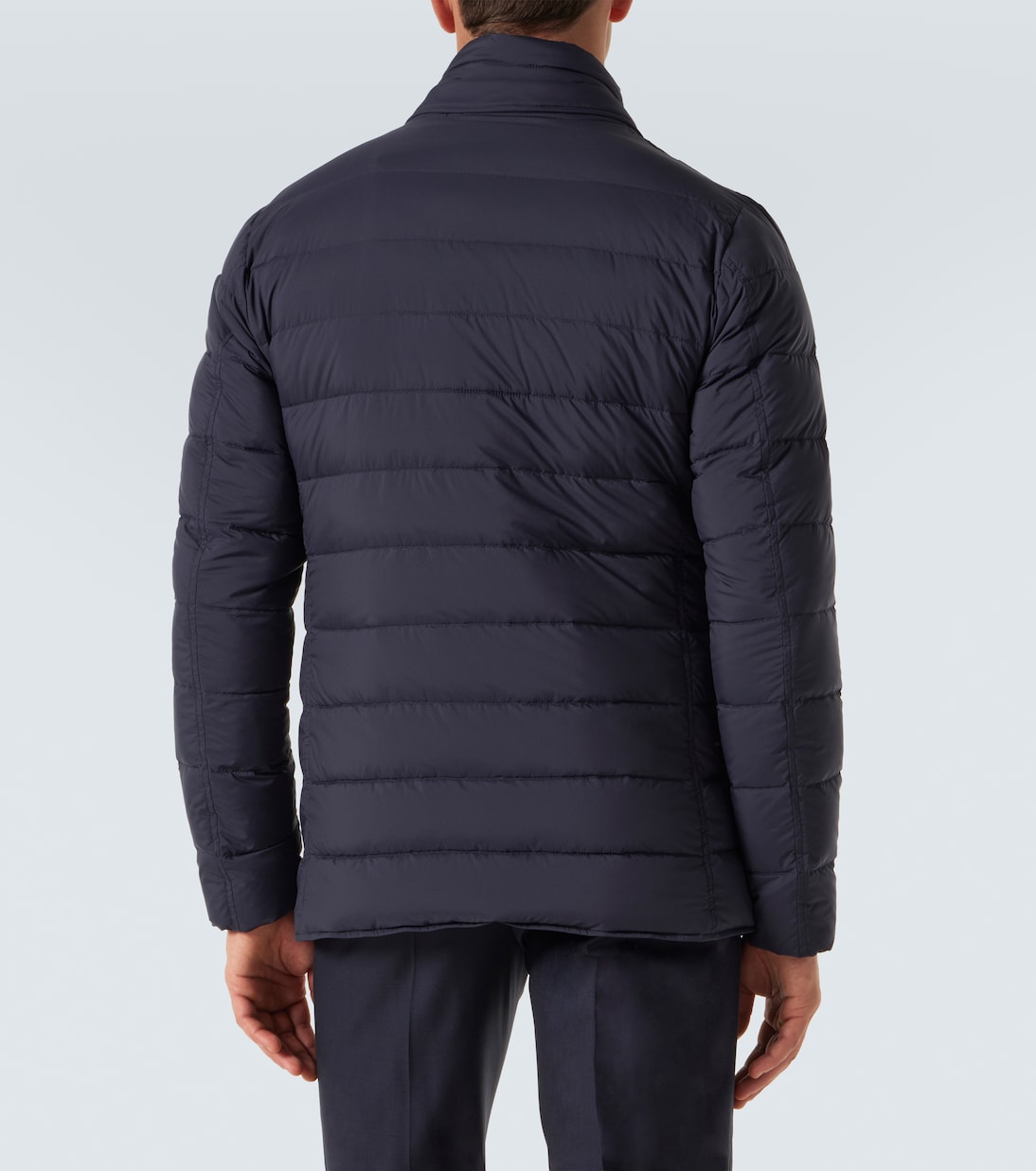 Layered down-paneled jacket | Herno