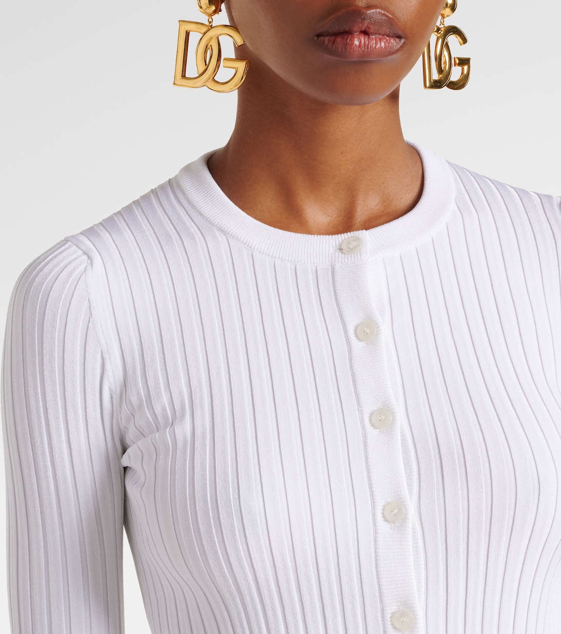 Ribbed-knit cardigan | Dolce&Gabbana