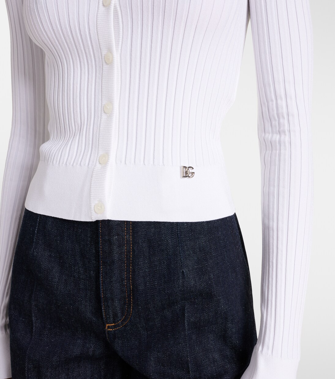 Ribbed-knit cardigan | Dolce&Gabbana