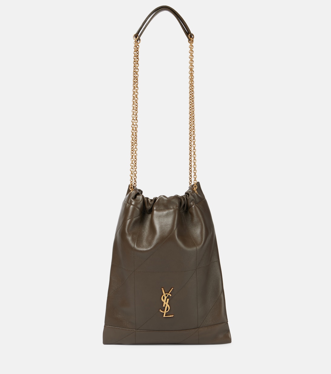 Jamie Pochon leather bucket bag | Saint Laurent