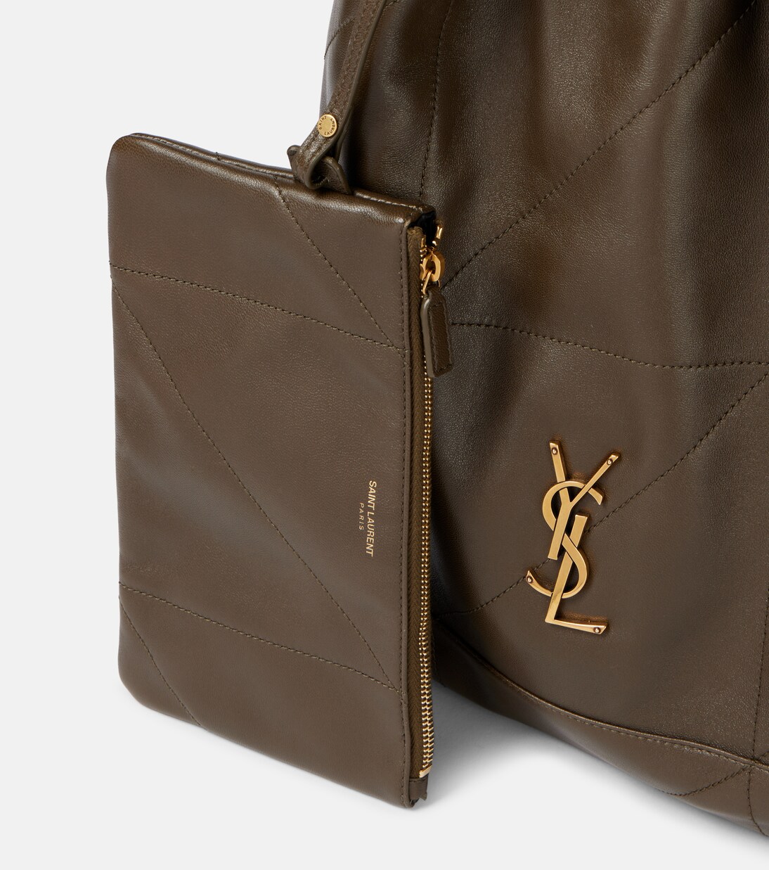 Jamie Pochon leather bucket bag | Saint Laurent