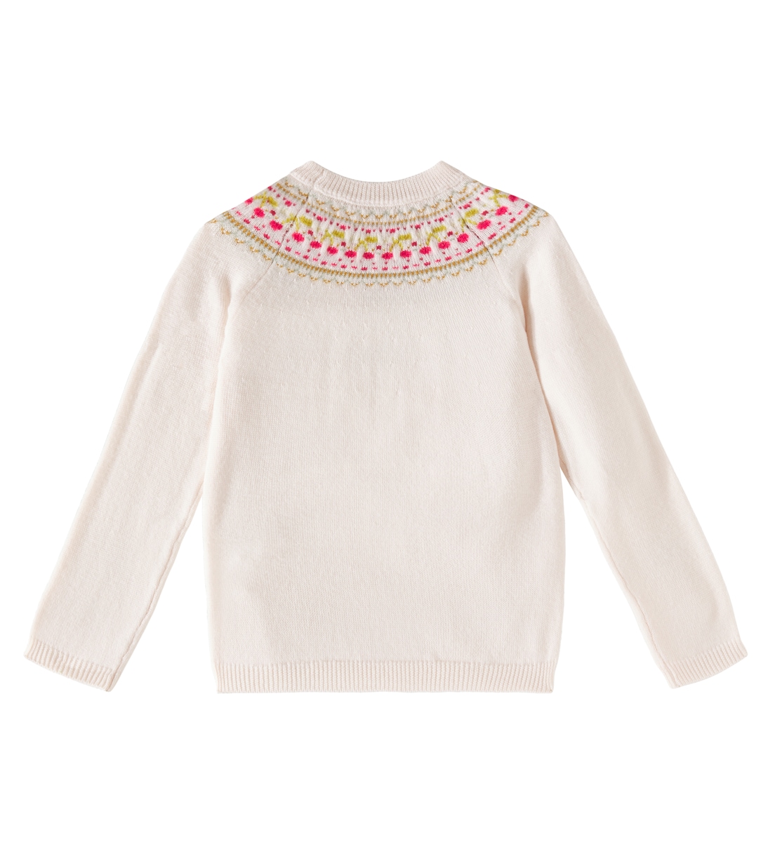 Génièvre intarsia wool sweater | Bonpoint