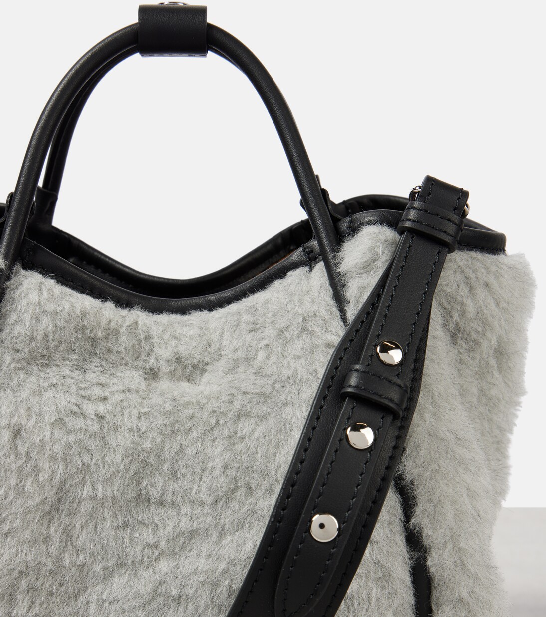 Tote Bag Marine Small mit Leder | Max Mara