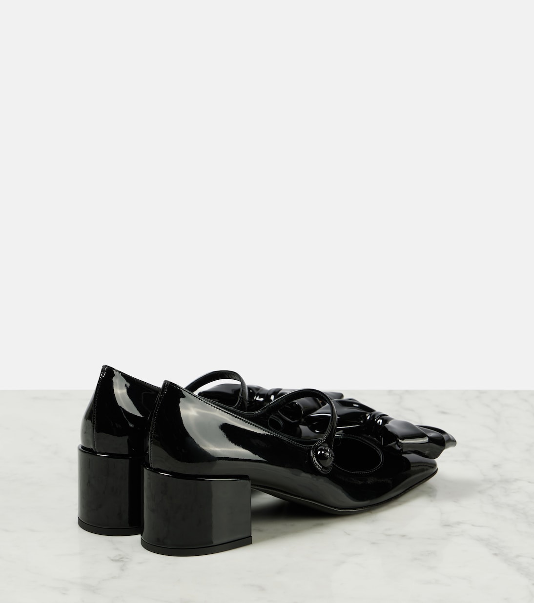 Bowjane 50 patent leather Mary Jane pumps | Valentino Garavani