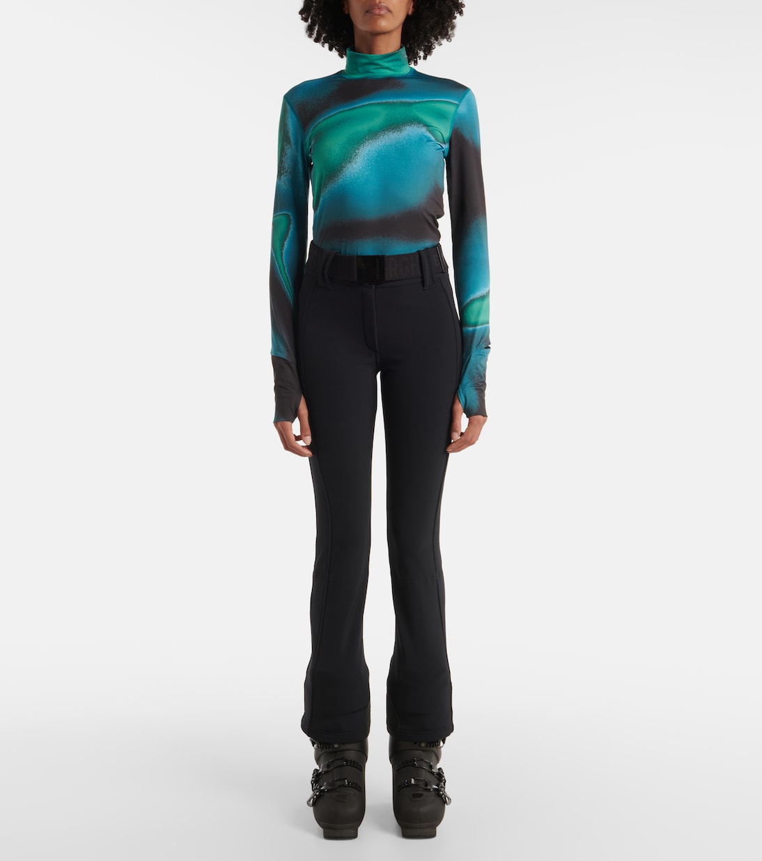 Top de ski Next to Skin imprimé | Aztech Mountain