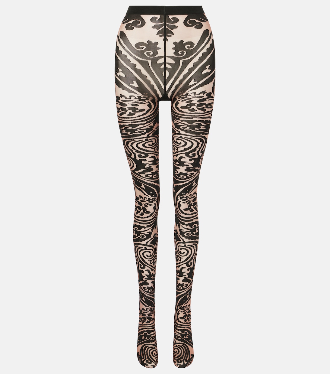 x Etro – Collants Tattoo | Wolford