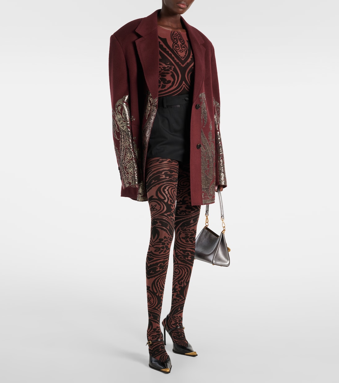 x Etro – Collants Tattoo | Wolford