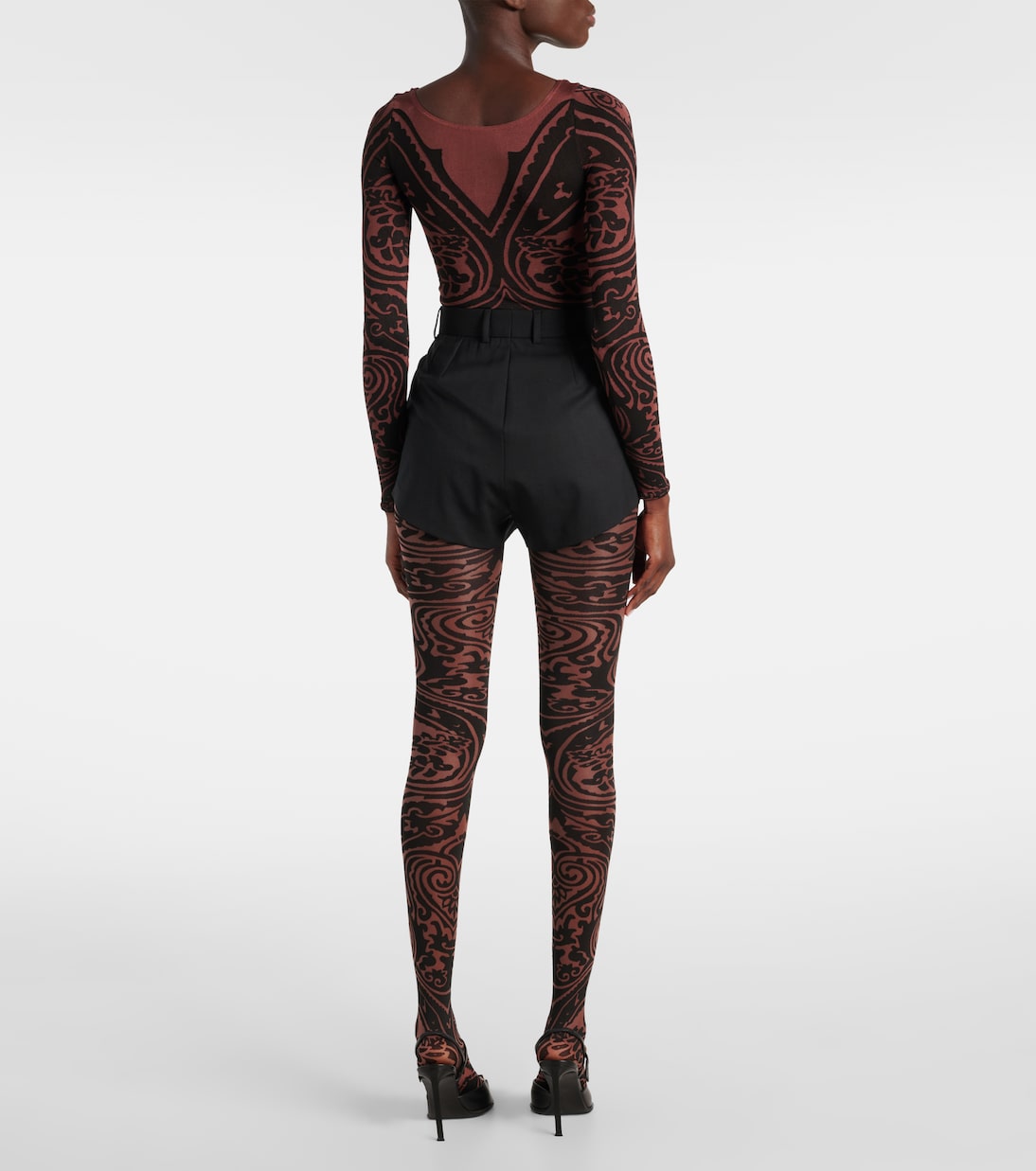 x Etro – Collants Tattoo | Wolford