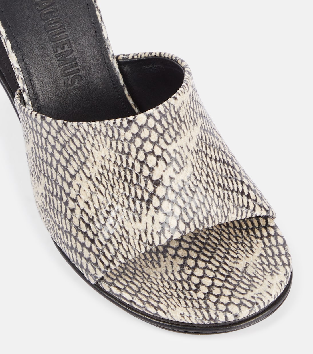 Pantoletten Doubles aus Leder | Jacquemus