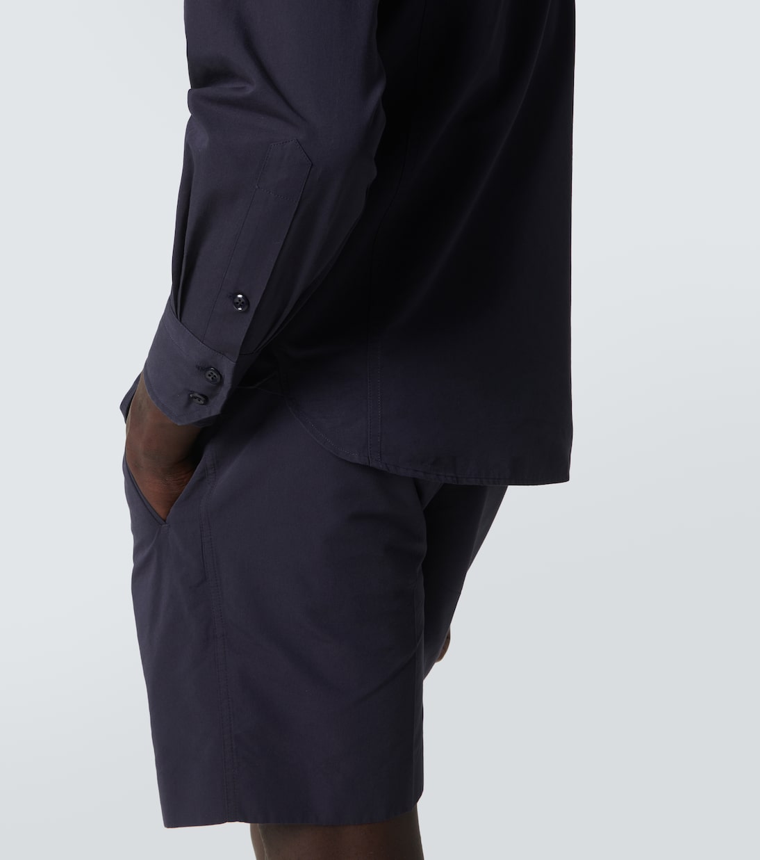 Cotton and silk poplin shirt | Tom Ford